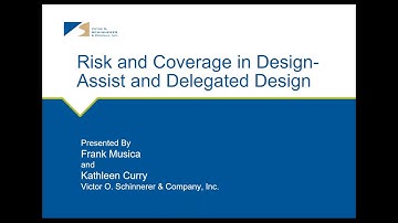 Risk and Coverage in Design Assist and Delegated Design