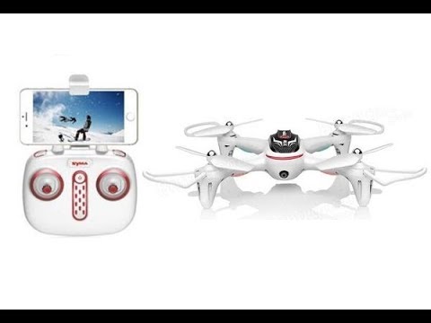 Обзор и полет Квадрокоптер X15W FPV WiFi, барометр SYMA X15W480P