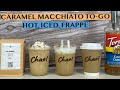 ESPRESSO COFFEE: EASY CARAMEL MACCHIATO - HOT, ICED, FRAPPE PART 1 OF 4