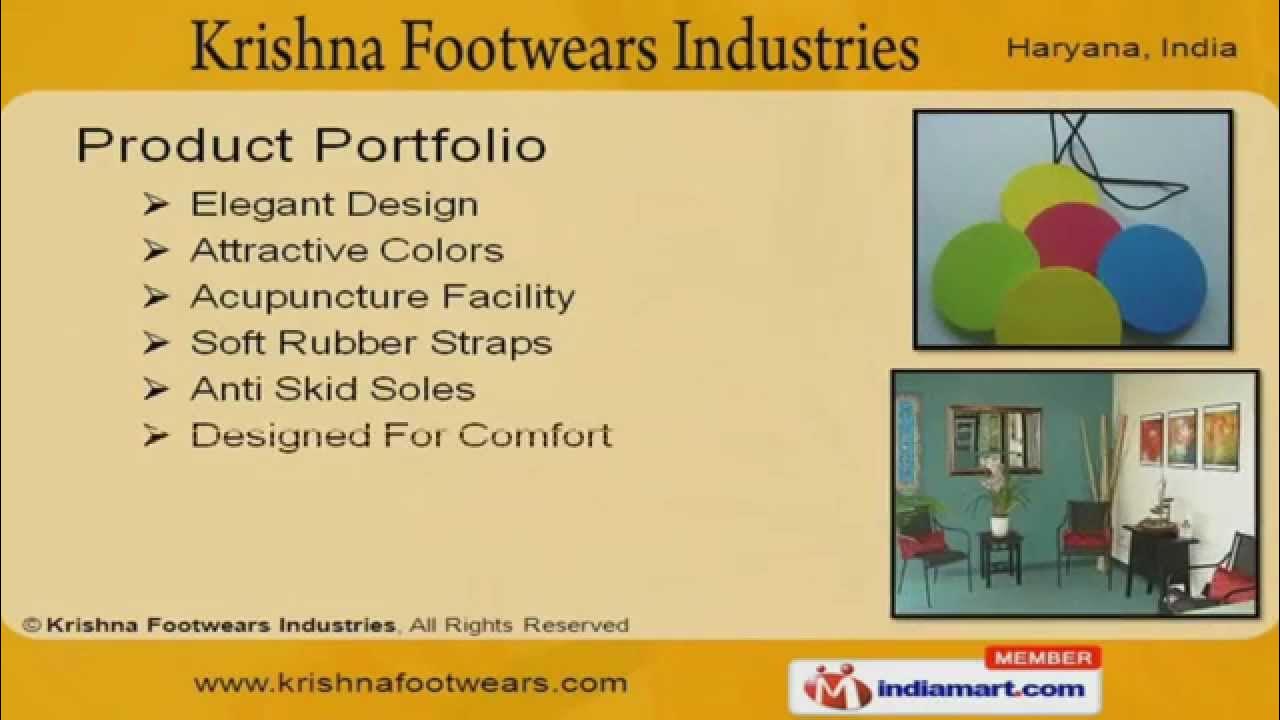 Rubber Hawai by Krishna Footwears Industries, Bahadurgarh YouTube
