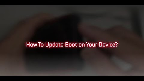 Tutorial - How To Update Boot of 8000GT | 8000GTのブーツのアップデート方法 | 8000GT Boot更新方法