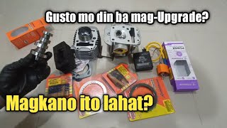 Upgrade Magkano ang magagastos? Wave125/Xrm125/Rs125 Pitsbike & Z5 Racing