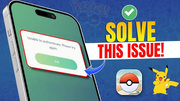 How to Solve Pokemon Go Failed to Authenticate Error | Pokemon Go Error Unable to Authenticate