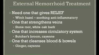 External Hemorrhoid Treatment
