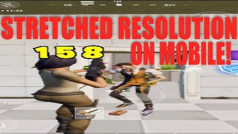 How To Get STRETCHED RESOLUTION on Fortnite Mobile (Season 3 Chapter 2)