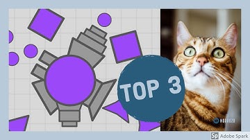 TOP 3 BEST DIEP.IO TANKS in 2020!!