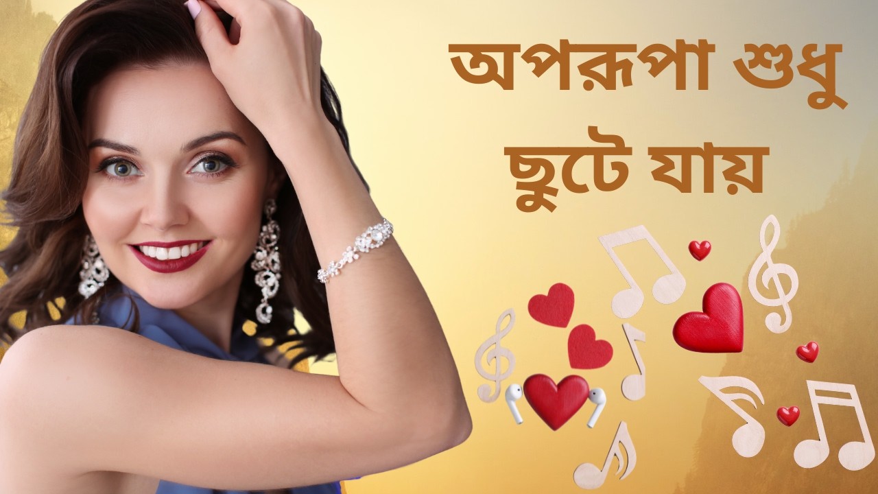 অপরূপা শুধু ছুটে যায় হাত বাড়ালে দৌড়ে পালায় Original lyrics by Debasish Bose ( Bulbul )
