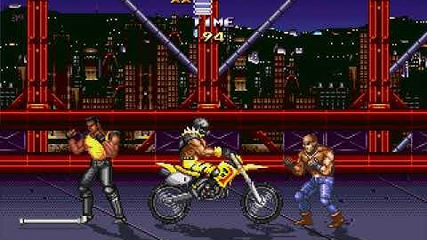Streets of Rage Remake  - SOR2 Route with Adam