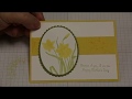 No line Art using Stampin&#39; Up! You&#39;re Inspiring!