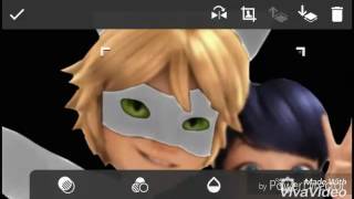 Miraculous ladybug - Marinette and chat blanc (speed edit)