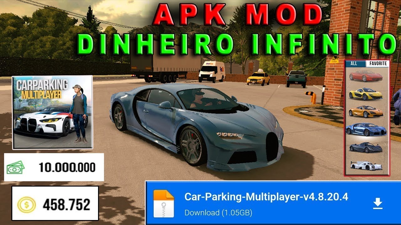 CAR PARKING MULTIPLAYER APK MOD DINHEIRO INFINITO ATUALIZADO 2025 YouTube
