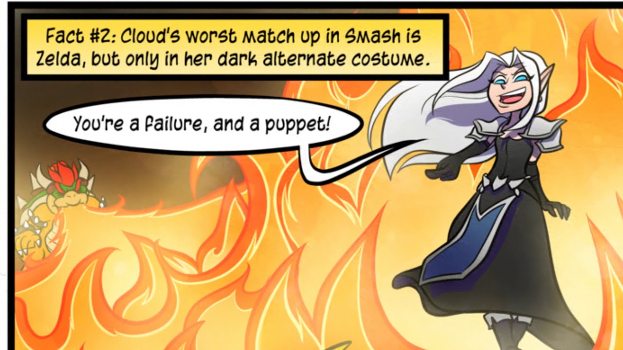 100% True Facts About Cloud In Smash Comic Dub