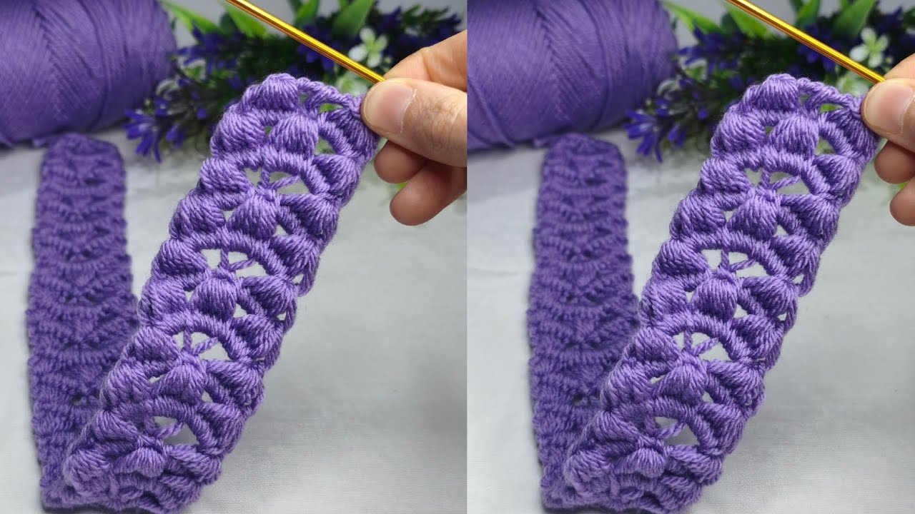 This bandana is awesome 🤩 tığ işi anlatımı ❣️