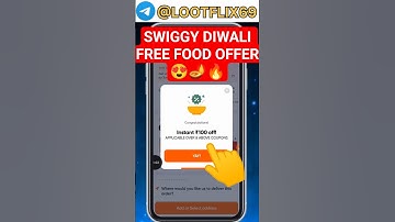 Swiggy 300₹ Free Food Offer😍#swiggyfreefoodoffer#swiggylightadiyaoffer#todaynewearningoffers #shorts