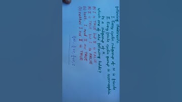 IIT JAM 2018 MATH Q.NO. 26 (MCQ) Groups(Quotient,Cyclic,Subgroup,Homomorphism and Cosets)