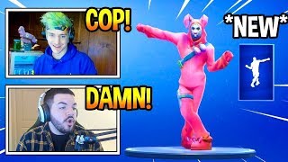 STREAMERS REACT TO *NEW* ELECTRO SWING EMOTE!