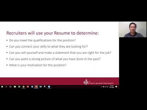 How Recruiters Use a Resume to Make an Interview Decision