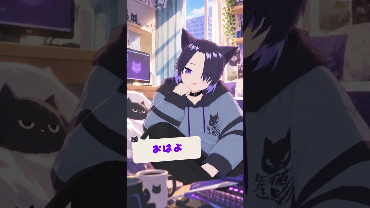 おはよ|きょうのひとこと。#07 #shorts #シチュエーションボイス #vtuber