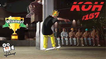 Session (Skate Sim) - Sesher Magazine - KOH #157 - Halfcab to Nose Manual, 2x Revert, Bs Gazelle out