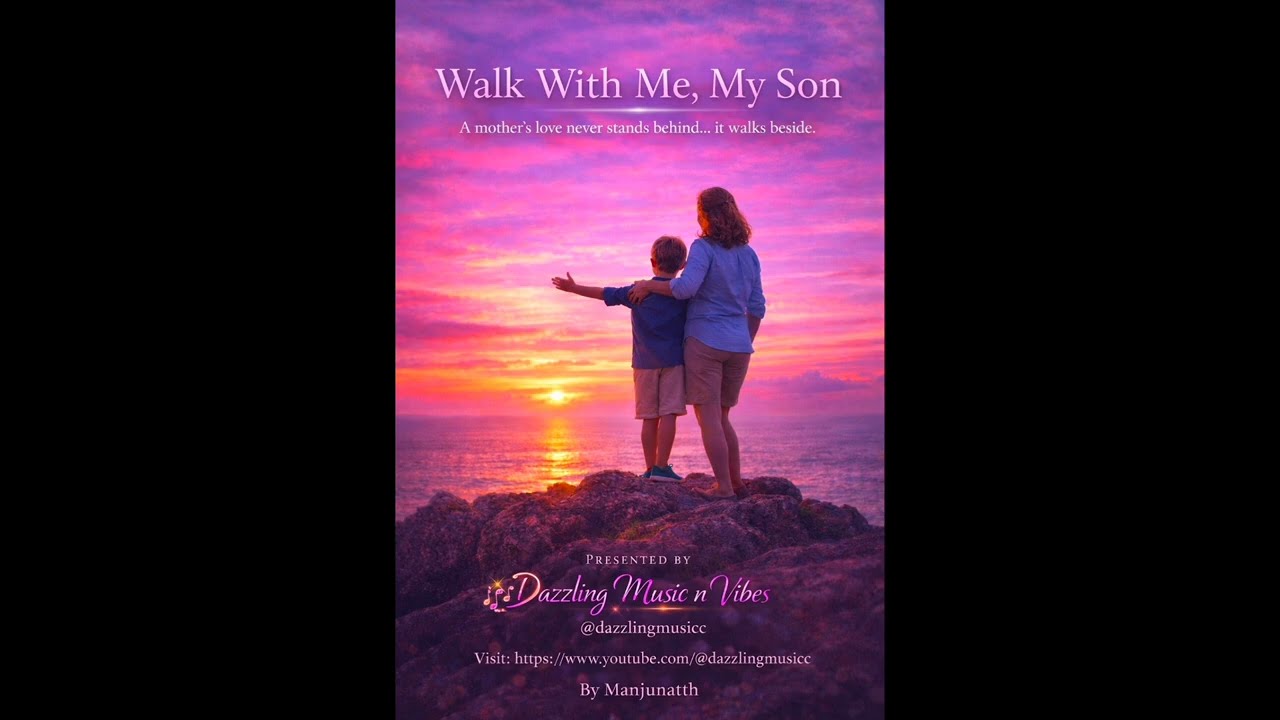 WALK WITH ME MY SON ! Undiminishing mother's love towards son !