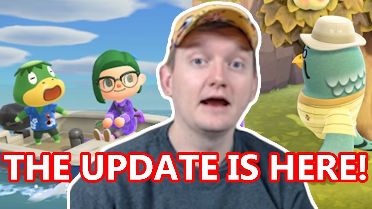 THE ANIMAL CROSSING UPDATE DROPPED EARLY LET'S PLAY YouTube