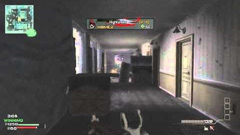 H8ME2 - Knife Game Winning Kill MW3 PS3