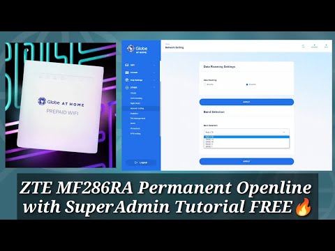 ZTE MF286RA Permanent Openline with Superadmin Access Tutorial FREE