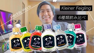 【インスタ映え】クライナーファイグリングを6種類飲んでみた！【Kleiner Feigling】