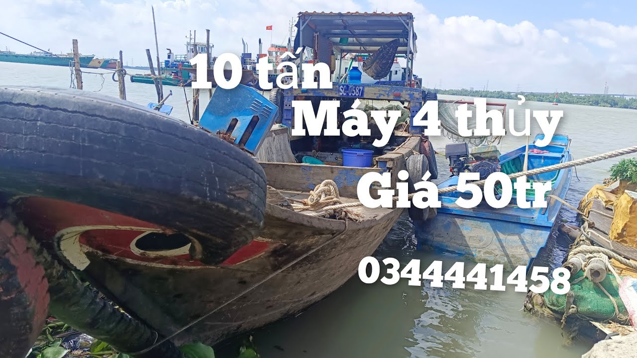 Cần bán ghe 10 tấn máy 4 thủy LH 0344441458(đã bán)