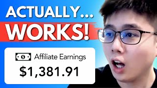 Affiliate Marketing For Beginners: Secret $1,381.91 Strategy That WILL Actually Work! (2024)