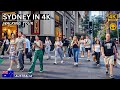 Sydney CBD Autumn Walk in 4K 🌆