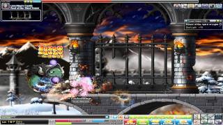 MapleStory Europe - Level 157 High-Dex Hero vs Third Tower Ani [After Big Bang]