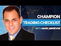US Investing Champion Mark Minervini&#39;s Stock Trading Checklist