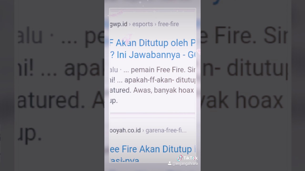 Free Fire Akan Di Hapus Youtube