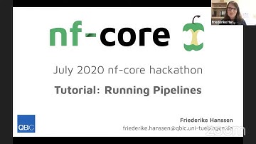 Tutorial: running pipelines - Friederike Hanssen