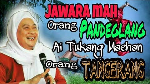 Abuya Uci || Dongeng Jawara Pandeglang vs jawara Tangerang || El_Ikhwan Sholawat