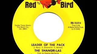 1964 HITS ARCHIVE: Leader Of The Pack - Shangri-Las (a #1 record)