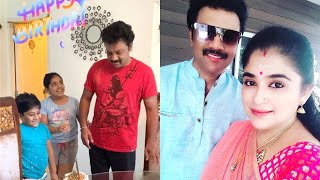 Actor Sanjeev Venkat Birthday Celebration | Preethi & Son, Daughter | Cute Moments | Extra Zoom