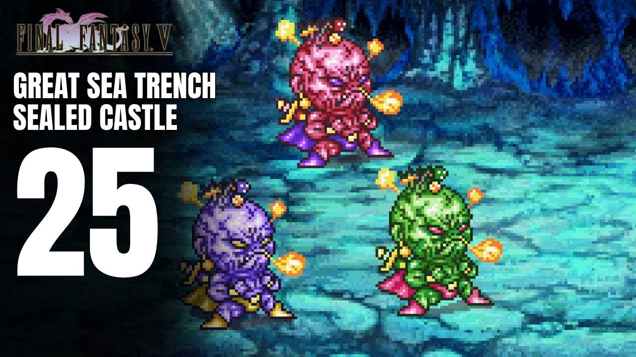 Final Fantasy V Pixel Remaster Platinum Trophy Gameplay Walkthrough Part 25 - Third Tablet
