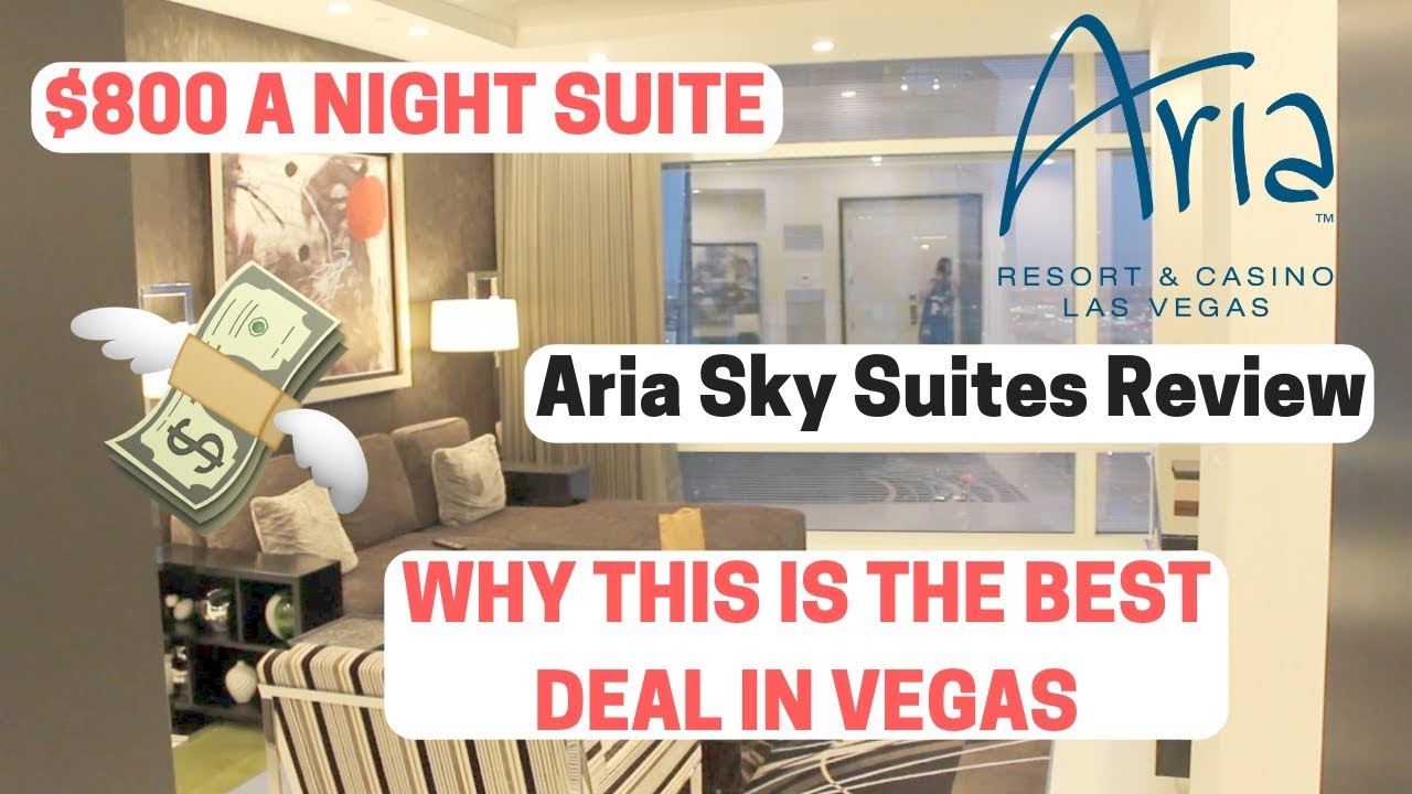 800 a night but the best deal in vegas aria sky suites review and room tour aria skysuites