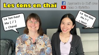 Les différents tons en thaï