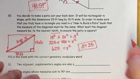 Chapter 8 Review Last page and bonus problem