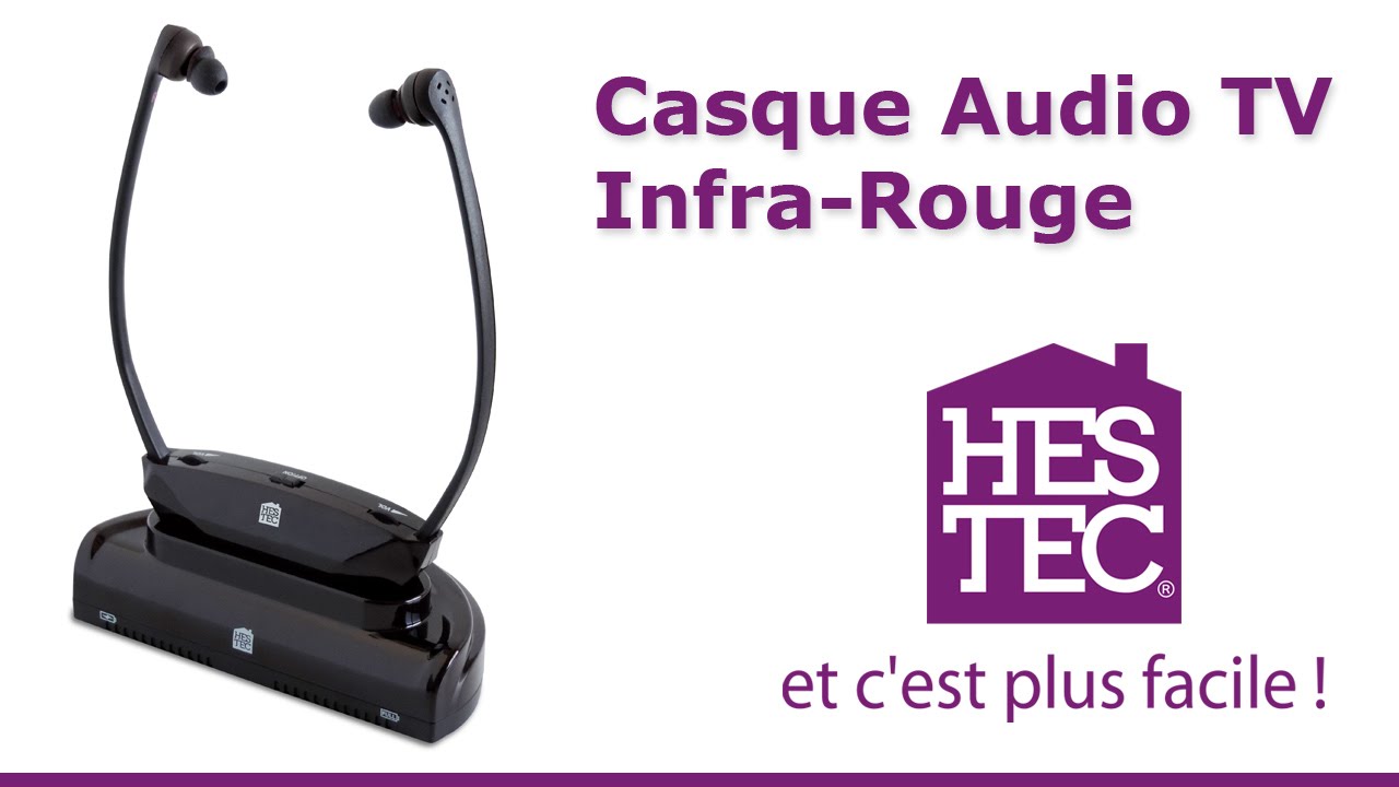 Casque TV Audio Infra-Rouge - HESTEC