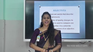 SILVER HILLS HSS | Std V | English | DEGREES OF COMPARISON | Ms Shinju M V