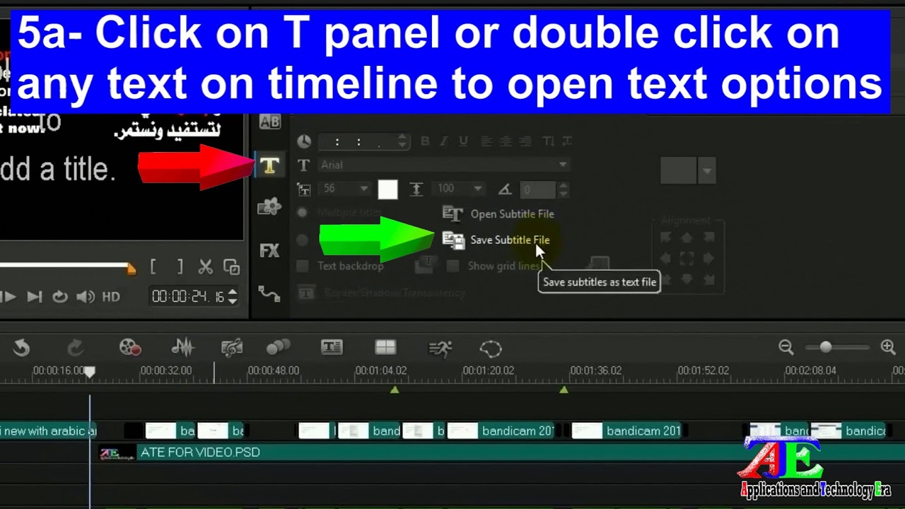 adding subtitles in corel video studio x9
