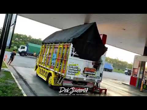 story wa truk new madura asyik kuning..!!