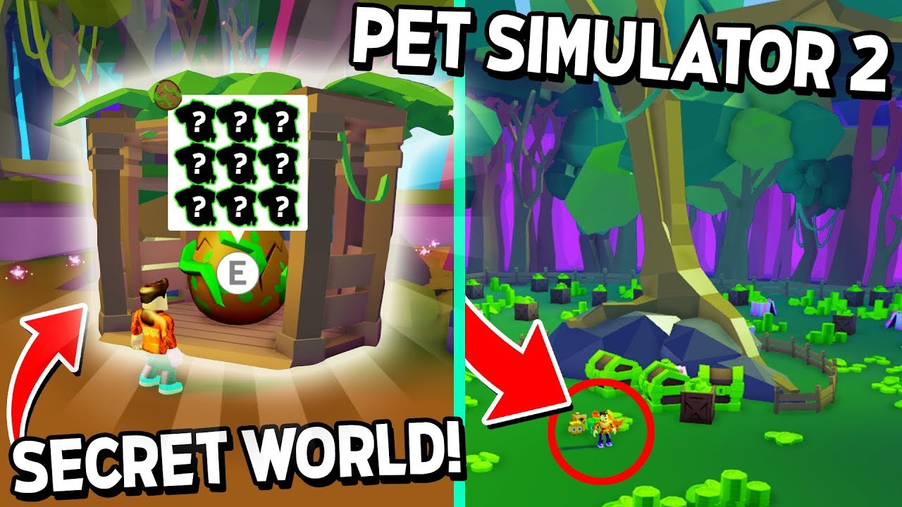 Unlocking The Secret New Area In Pet Simulator 2 Roblox Youtube - roblox pet simulator 2 gameplay