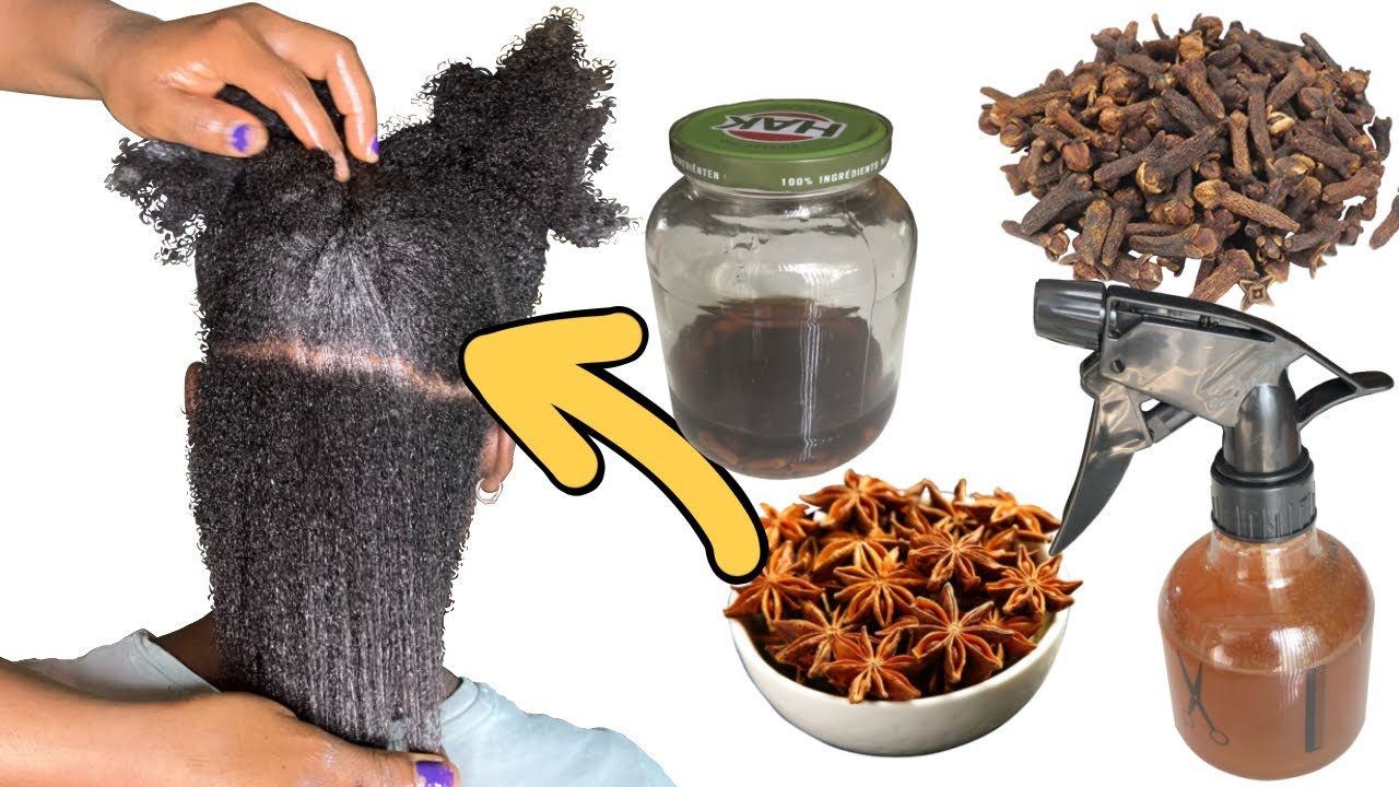 Hair spray for hair growth at home Cloves&Star Anise cloves 