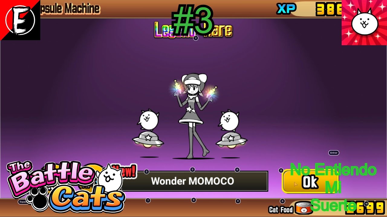 Woder Momoco The Battle Cats:No Entiendo Mi Suerte #3 - YouTube