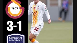 Galatasaray 3-1 Bordeaux (Hazırlık Maçı) Maç Özeti 28/07/2019